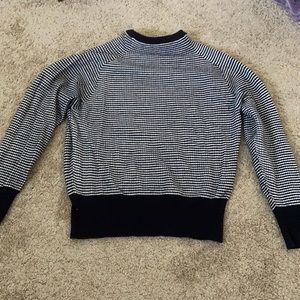 Navy Fitted Turtleneck